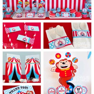 Circus BABY Shower Party Printable Package &amp; Invitation, Circus Party ...