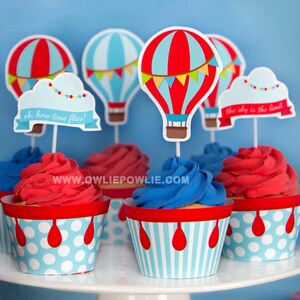 Hot Air Balloon BABY Shower Party Printable Package &amp; Invitation - Etsy