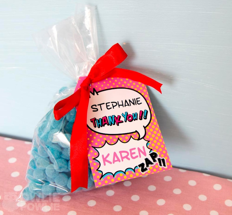 Girl Superhero BABY Shower Party Printable Package & image 6