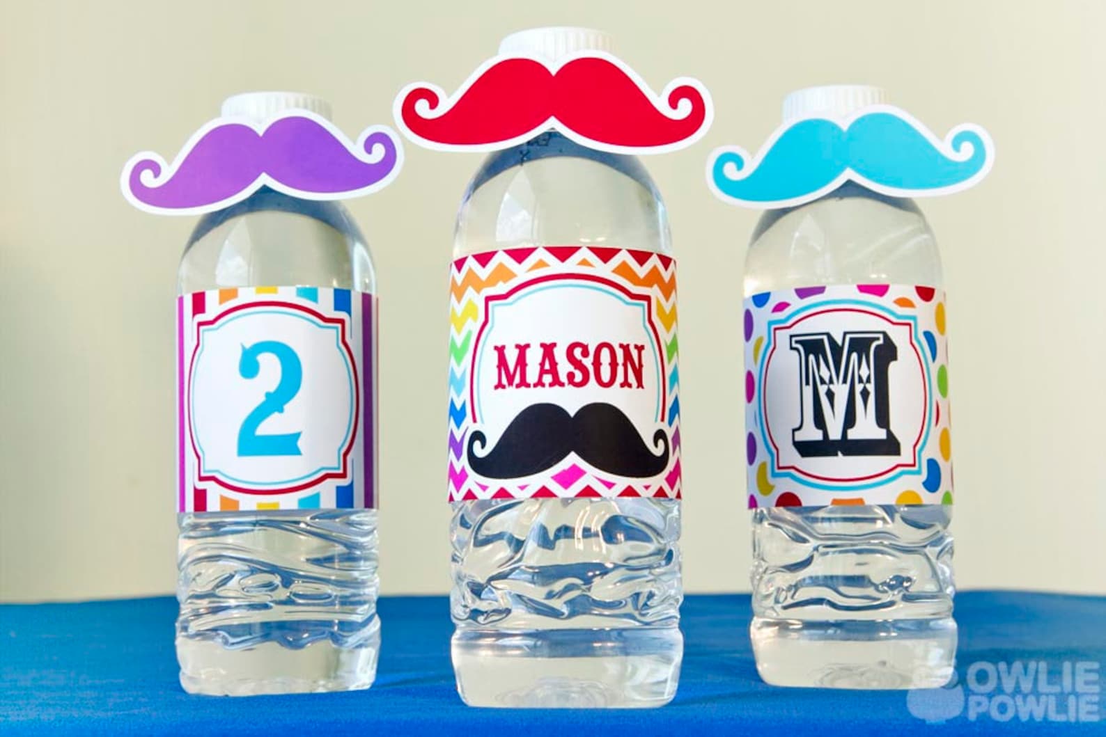Mustache BIRTHDAY Party Printable Package &amp; Invitation | Etsy