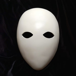 termometer lavendel indstudering Blank Featureless Mask - Etsy