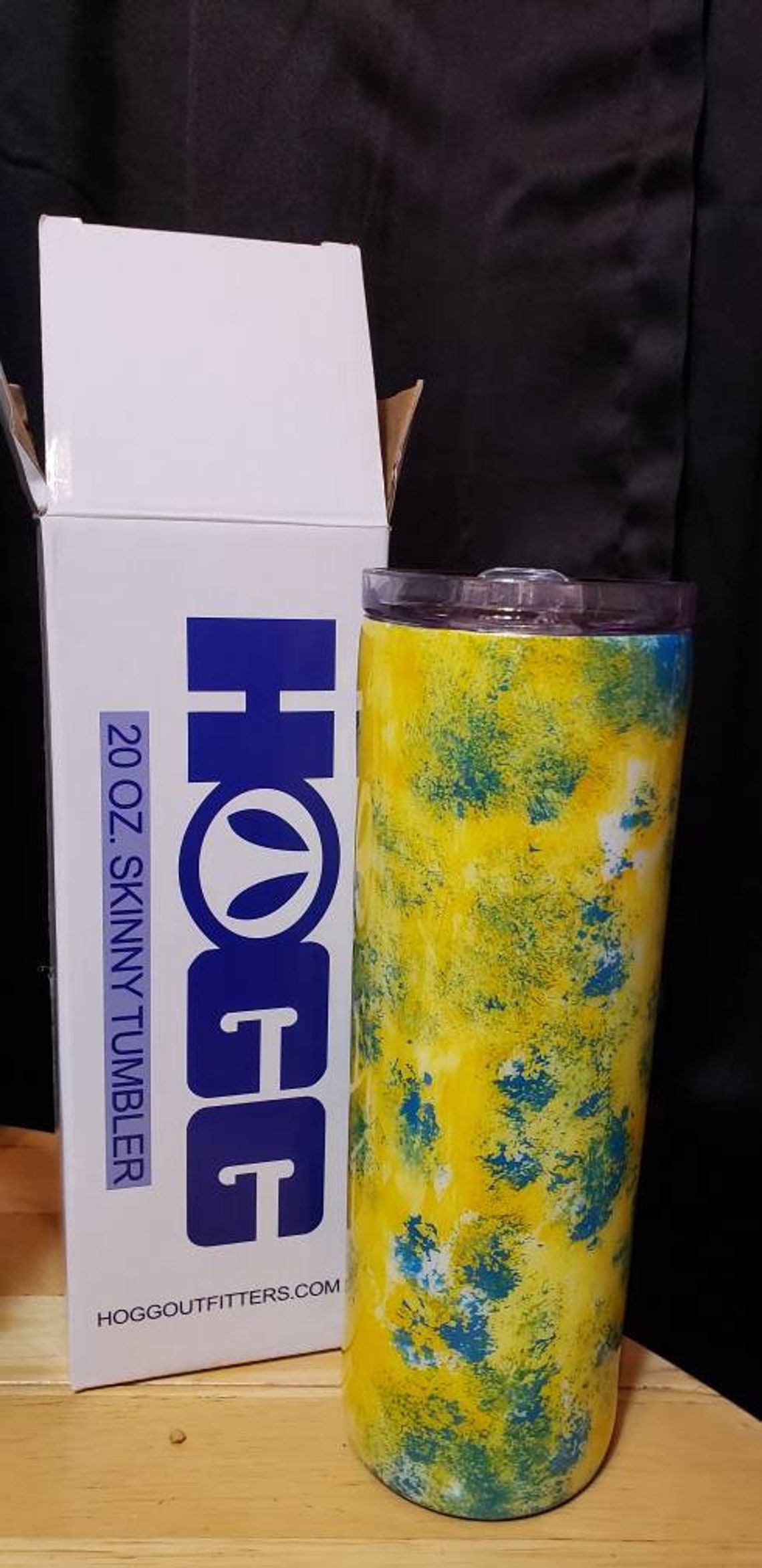 Hogg 20 Oz Skinny Custom Tumbler Etsy