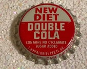 60 s Diet Double Cola Bottle Cap
