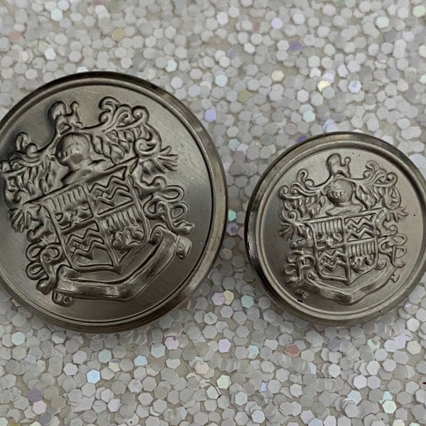 Vintage 70’s Crest Emblem Buttons