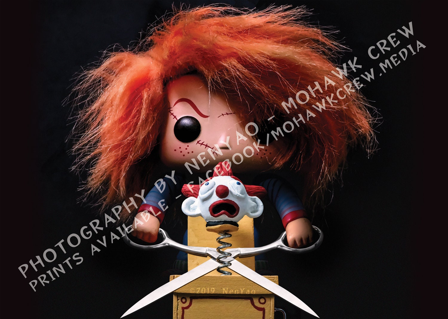 Child's Play 1988 Tom Holland Chucky Japonês Card mini pôster de filme B5