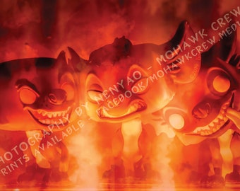 18x12 inch Glossy Poster Print - Disney's Lion King - Hyenas - Shenzi, Banzai and Ed - Boo! - Funko Pop Vinyl Toy Action Figure Photography