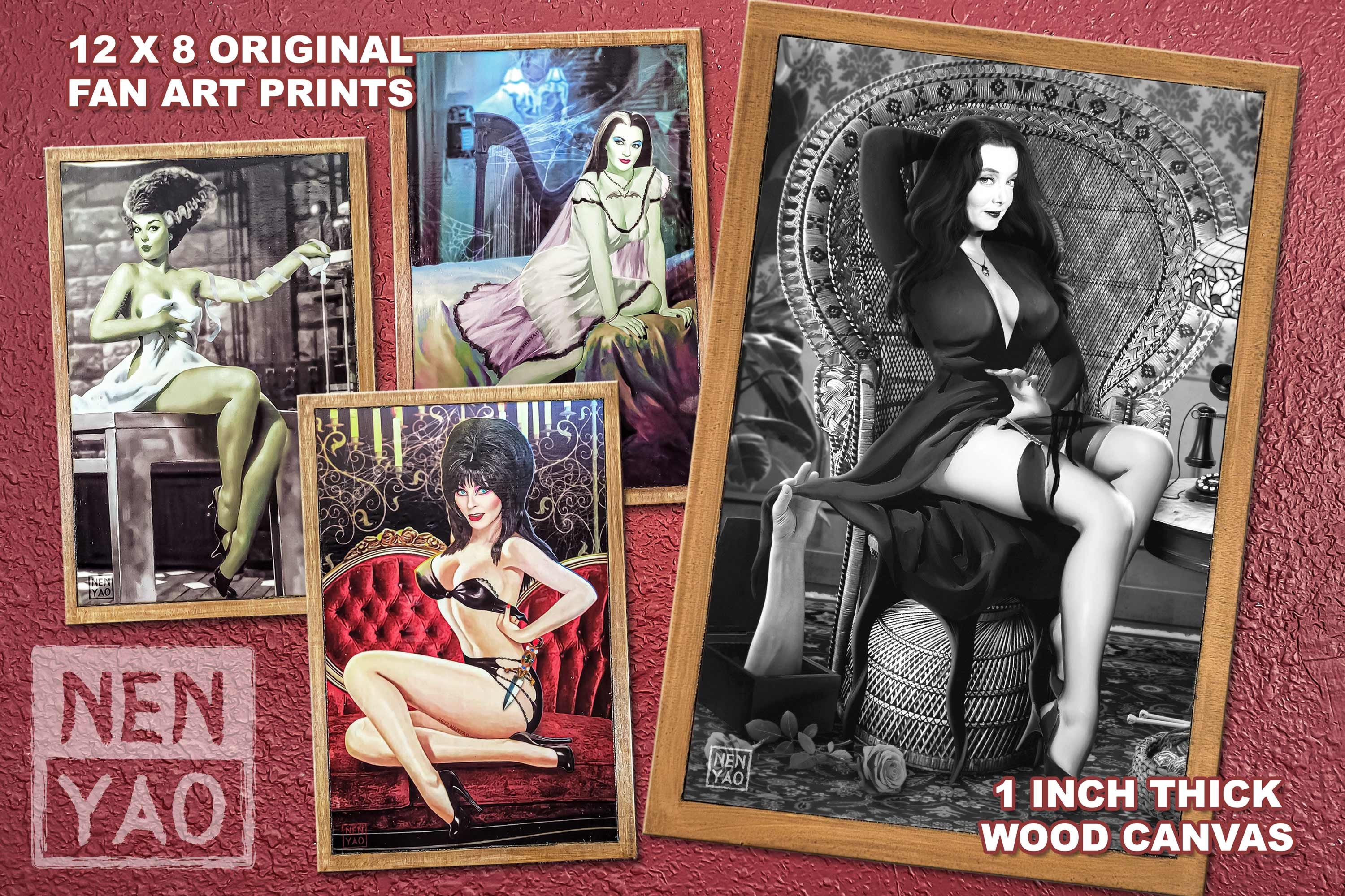 Sexy Elvira Poster - Etsy