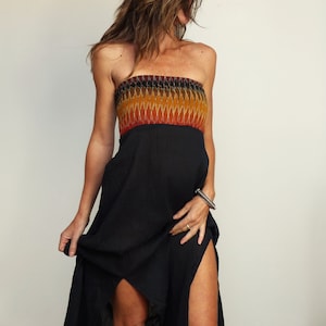 Robe sans bretelle fille top