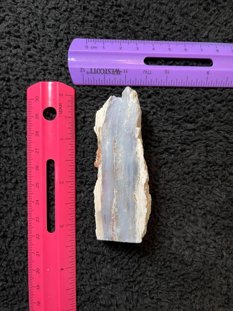 Louis Stone Ruler Polished Pink Opal Tower From Peru – Heart Chakra Stone for Emotional ...