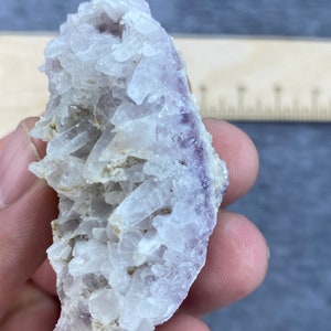 Amethyst, Quartz and Calcite from Valencia Mine Guanajuato Mexico #1