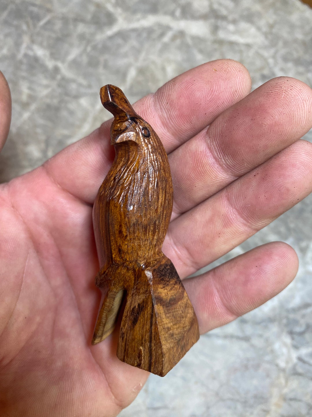 Ironwood Quail Wood Carving Handcarved by Arizona Artist 3 Etsy