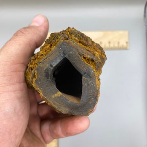 Goethite Geode with Cave- Very Ancient Mineral - Excellent Specimen!