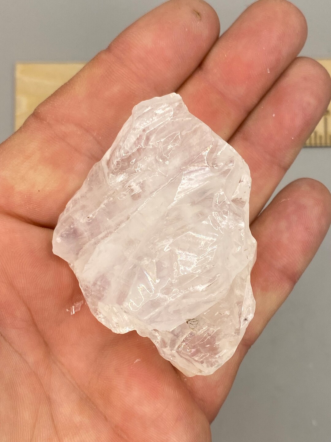 Clear White Translucent Calcite Crystal - Unlock Inner Visions #2 - Etsy