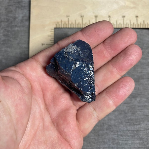 Blue Agate - 700 Year old Slag from Harz Mountains, Germany!  RARE