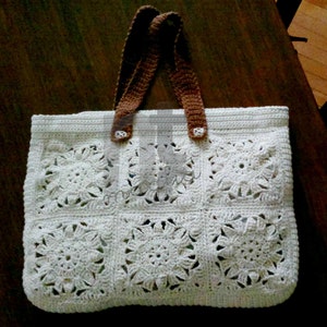 Crochet Bag Pattern Borsona Varenna by NTmaglia, Crochet Tote Pattern, Crochet Purse Pattern downloadable .pdf file image 3