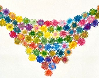 Blooming Flower Shawl