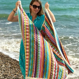 Seaside Stash Busting Blanket