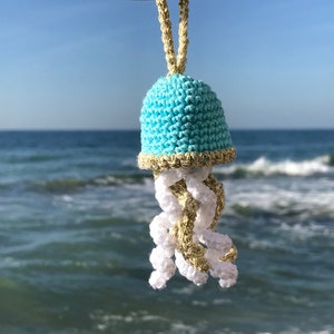 A Coastal Christmas Crochet Pattern for 4 Crocheted Christmas Decorations image 7