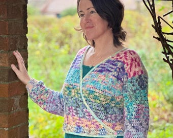 A Night at the Ballet Wrap Cardigan Crochet Pattern