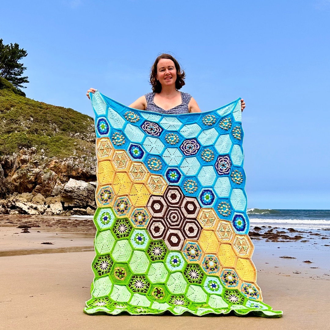 Causeway Coast Blanket Crochet Pattern - Etsy