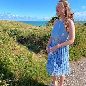 Coastal Daydream Embroidered Dress main image 0