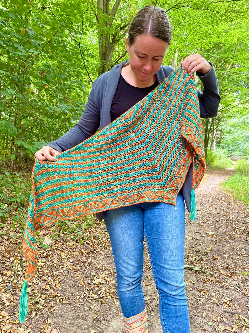 Autumn Horizons Shawl image 1