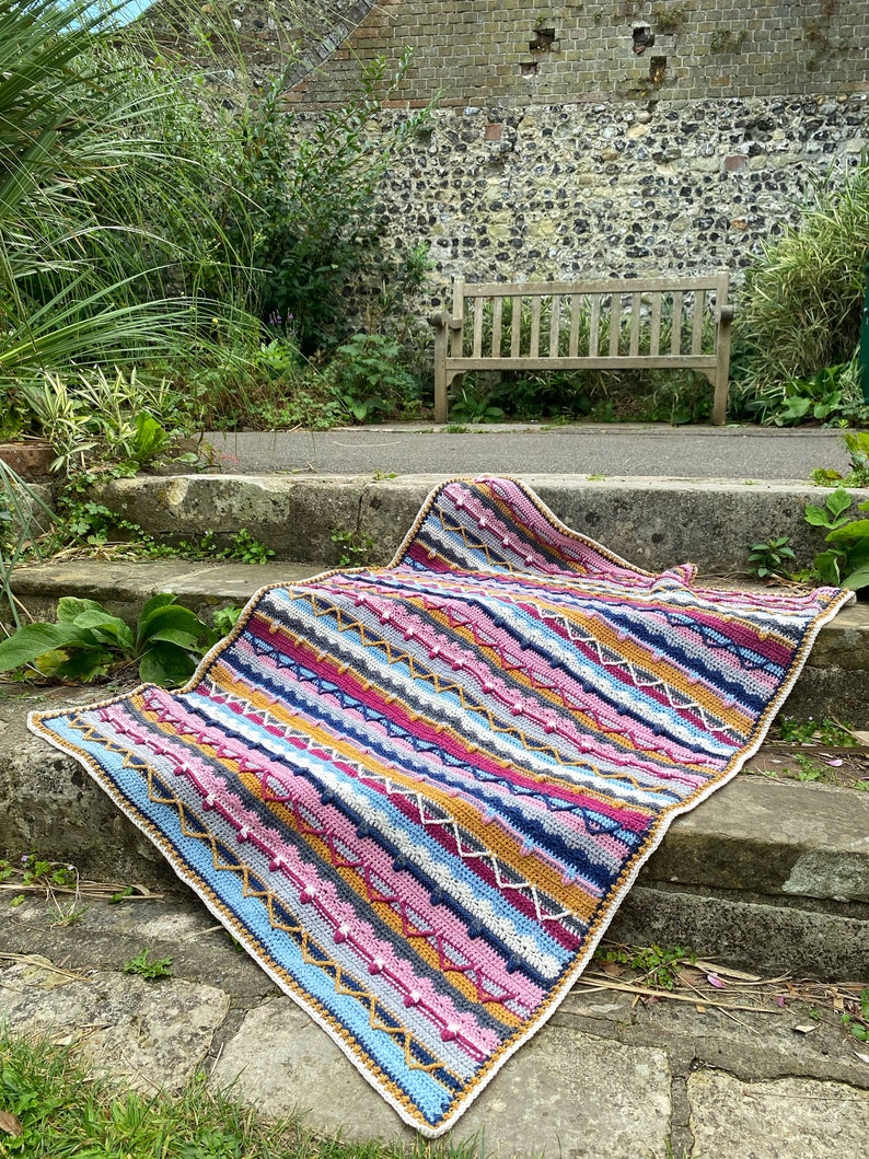 Autumn Fruits Crochet Blanket Pattern image 3