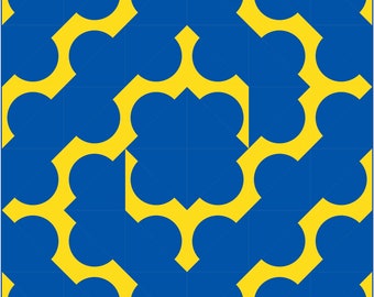 Royale Quilt Pattern PDF Digital Download - Modern Quilting Design Baby Twin and Queen Size - Patchwork DIY Sewing