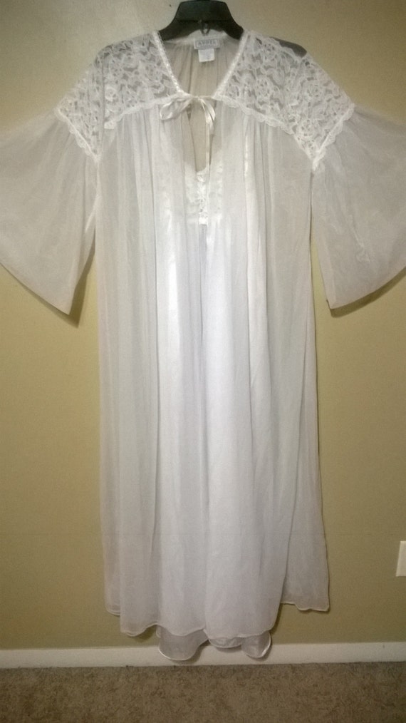Dynasty style Bridal Sheer Vintage Nightgown And S