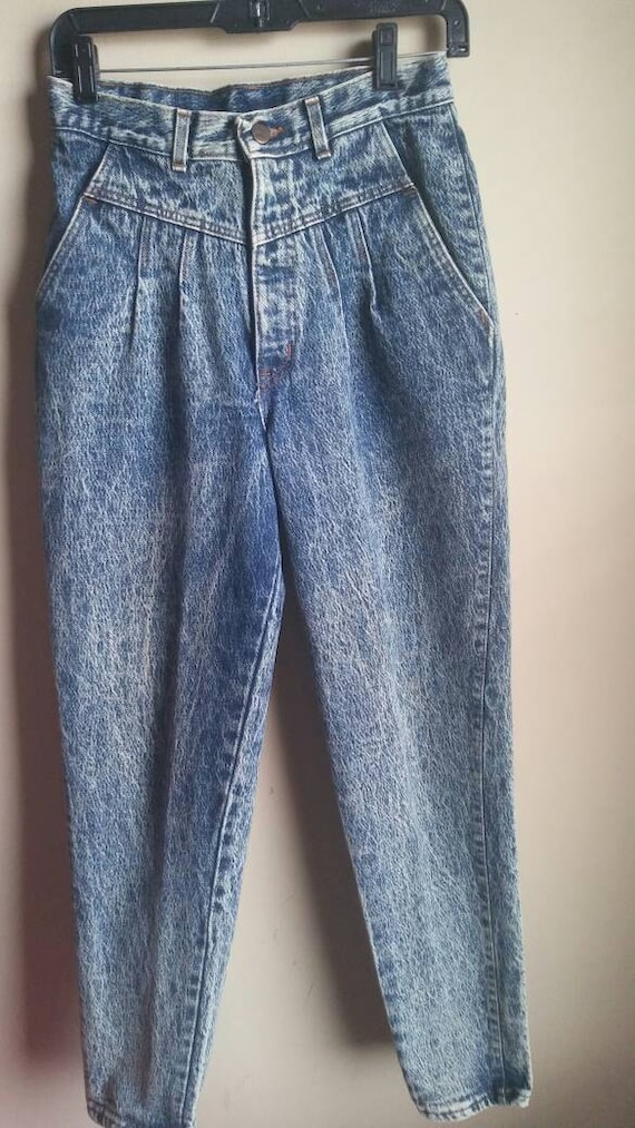 1980s Chic Acid wash Jeans