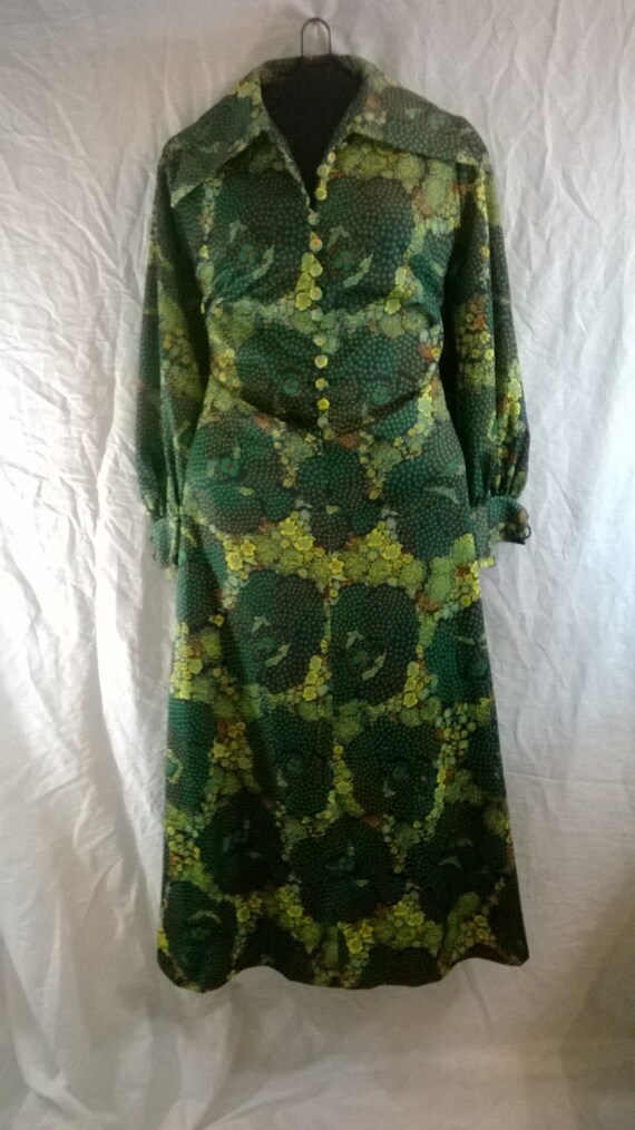 1960s Winter Full Length Mod Dress - image 2