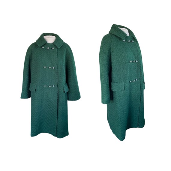 dark green peacoat