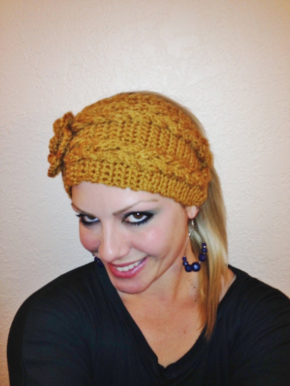 Cable Stitch Headband Very Classy And Sporty As Well