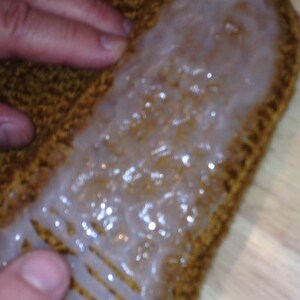 Instruções para solas externas antiderrapantes para chinelos de crochê imagem 2