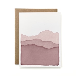 Carta ecologica 100% riciclata - Blue Ridge Mountains in viola