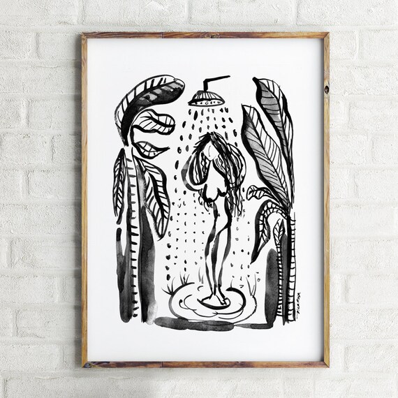 Black And White Artwork For Bathroom - Things Artwork Paradise