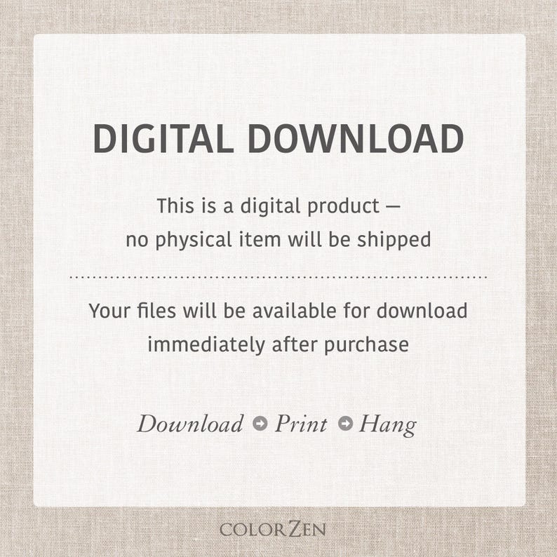 Vintage Tapestry Art, Brown Geometric Floral Digital Download, Rustic Fabric Textile Printable (Digital Download) C152 image 10