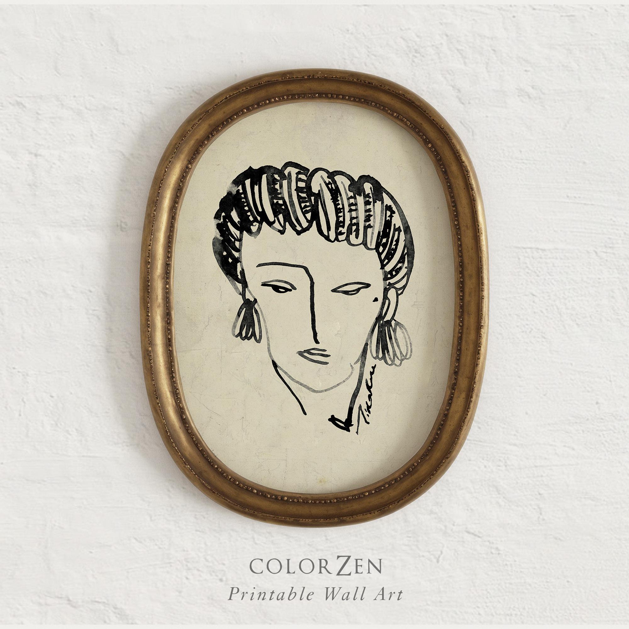 Jean cocteau drawing - Etsy 日本