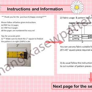 Grocery Bag PDF Sewing Pattern - Etsy