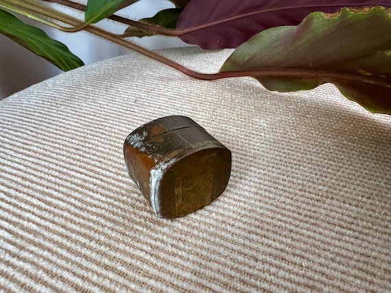 Vintage Brass and Mother of Pearl Ring Box, Pill … - image 5