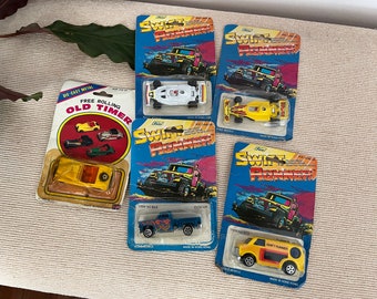 Vintage Lot of 5 Faie Swift Runner Die-cast Vehicles NOS