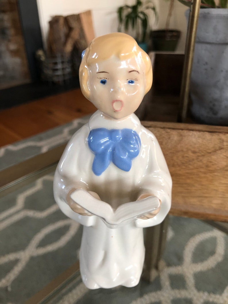 Collectible Holland Mold / Choir Girl Ceramic Figurine / Etsy