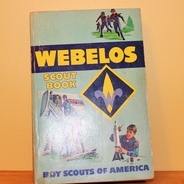 1982 Printing of 1967 Webelos Scout Book
