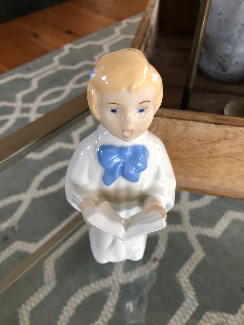 Collectible Holland Mold / Choir Girl Ceramic Figurine / Etsy
