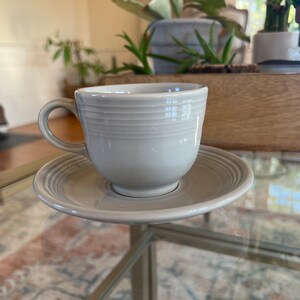 Grey Fiestaware Etsy