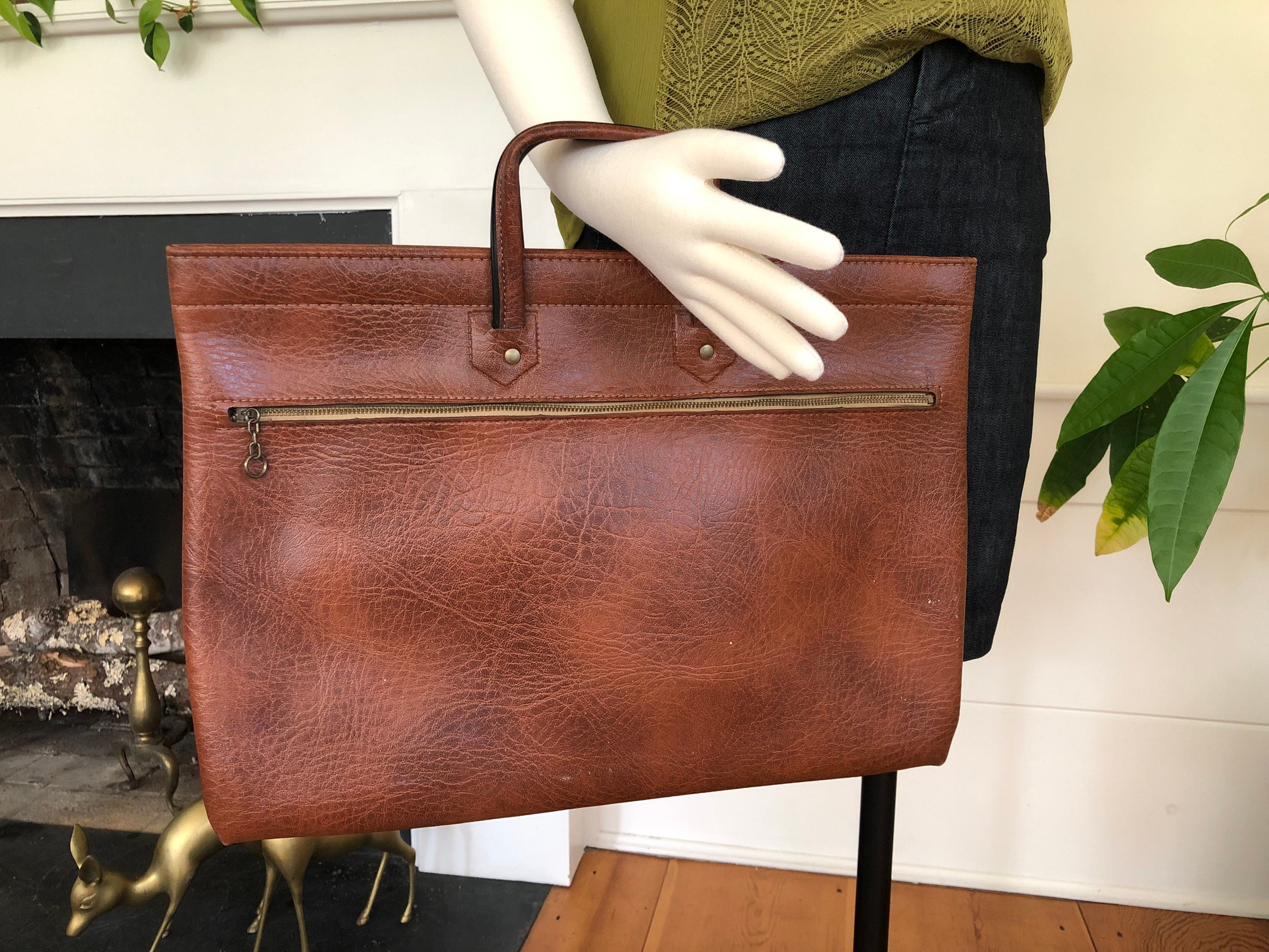 pegasus leather briefcase