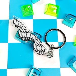 Retro Computer Cursor Keychain | 90s Nostalgia, Y2K Webcore Pixel Art