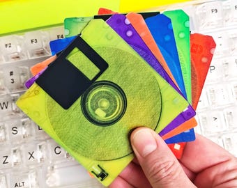 Floppy Disk Sticker | Y2K 80s 90s Retro Tech Stickers