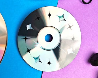 Holographic CD Sticker | 2000s Nostalgia, Retro Laptop Decal