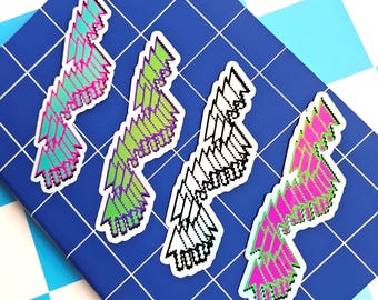 Computer Cursor Sticker | Y2K Cybercore Pixel Art